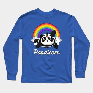 Pandicorn Panda Bear Long Sleeve T-Shirt